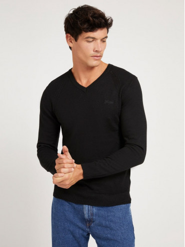 Sweter Męski Guess Czarny
