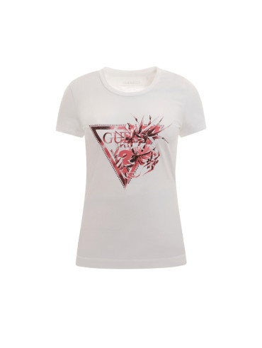 T-shirt Damski Guess Biały
