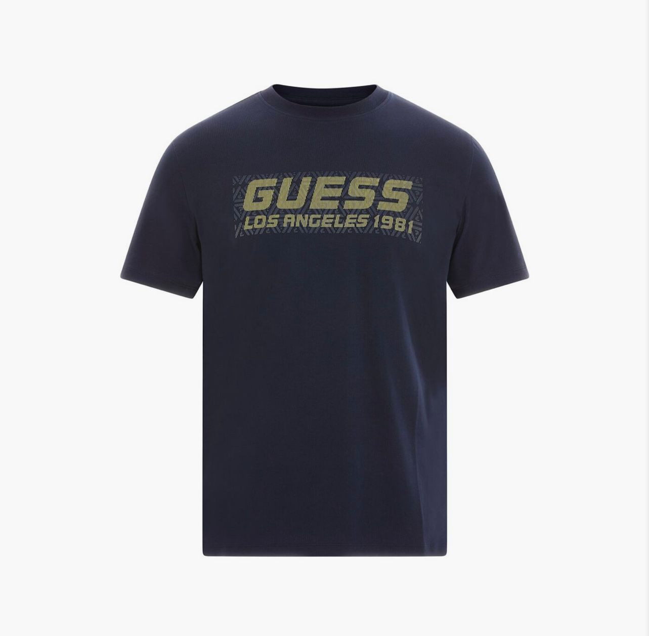 T-shirt Męski Guess Granatowy