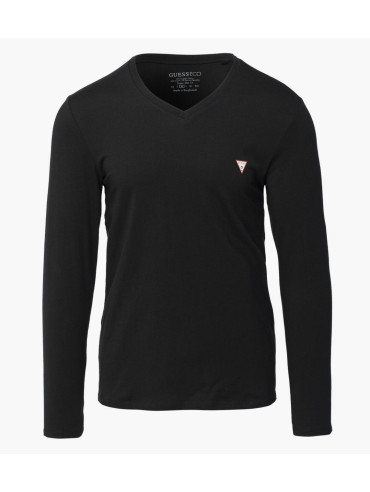 Longsleeve Męski Guess Czarny