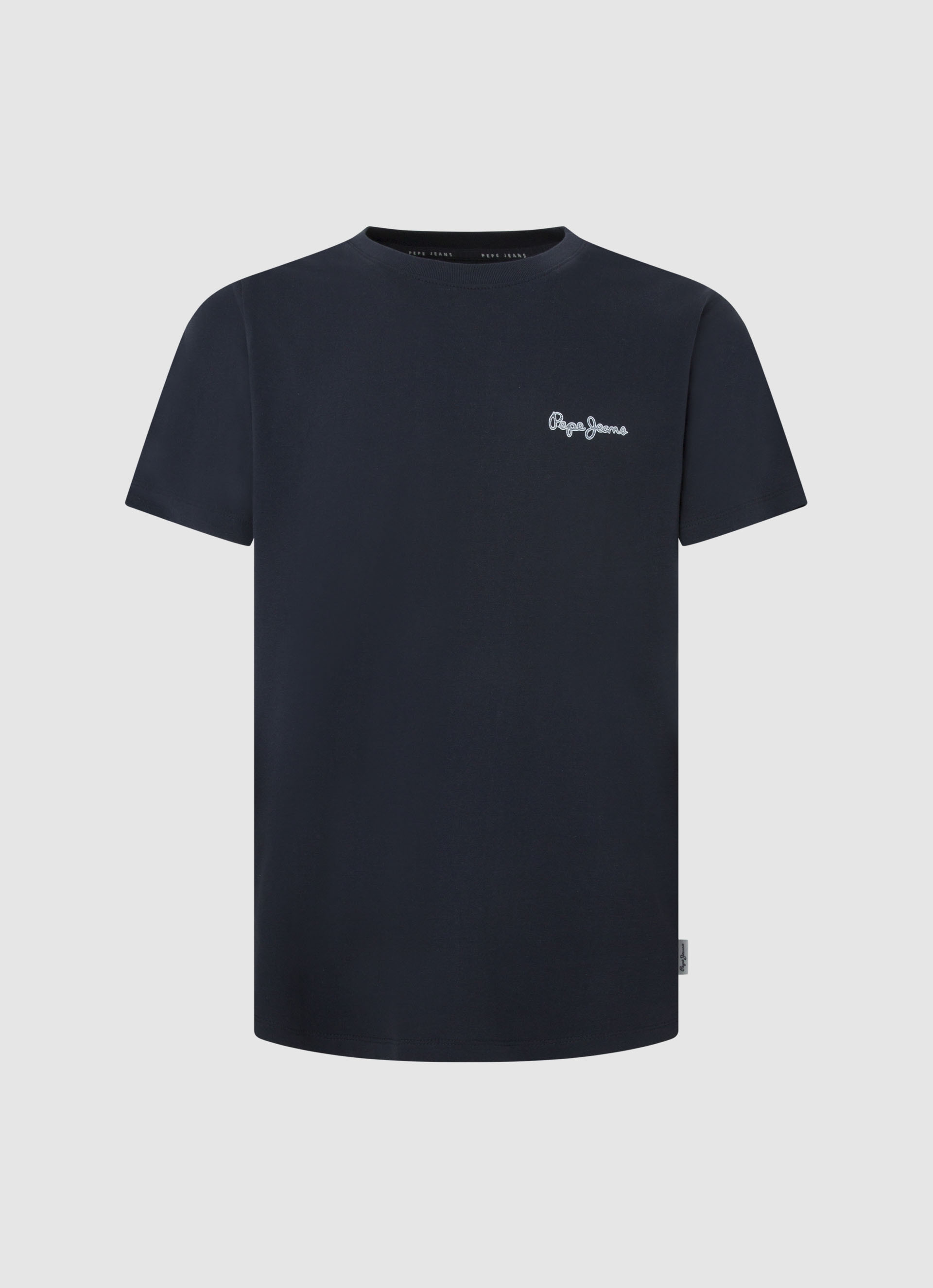 T-Shirt Męski Pepe Jeans Granatowy