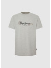 T-Shirt Męski Pepe Jeans Szary