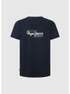 T-Shirt Męski Pepe Jeans Granatowy