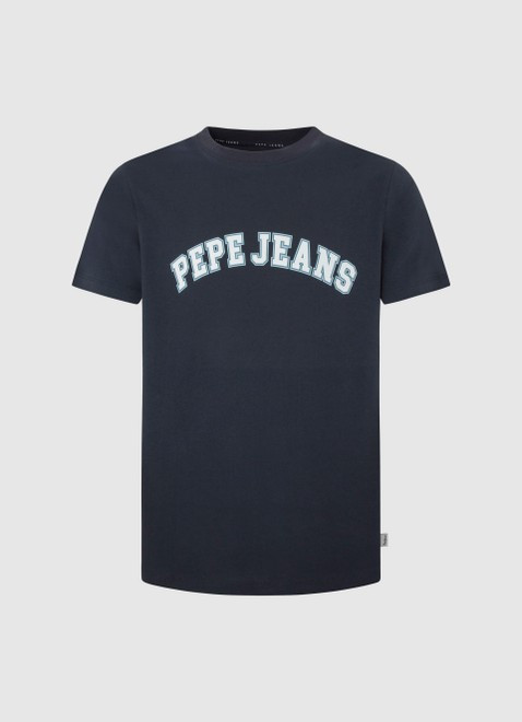 T-Shirt Pepe Jeans Granatowy
