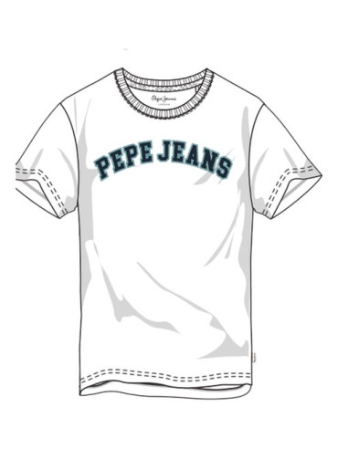 T-Shirt Pepe Jeans Biały