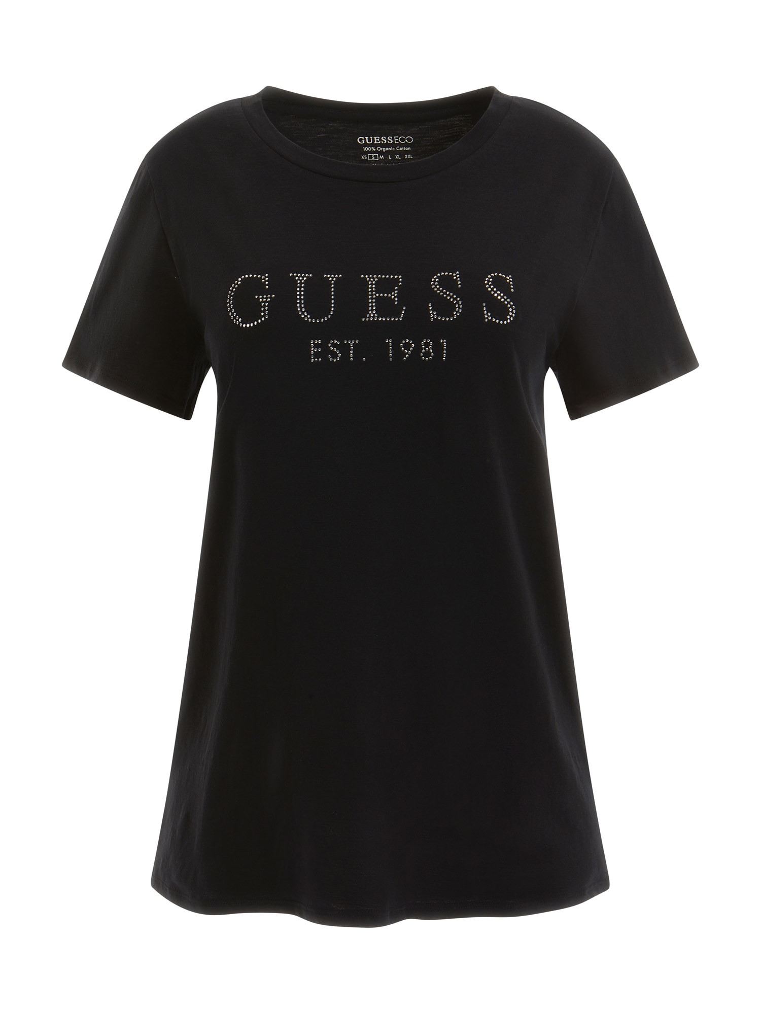 T-Shirt Damski Guess Czarny