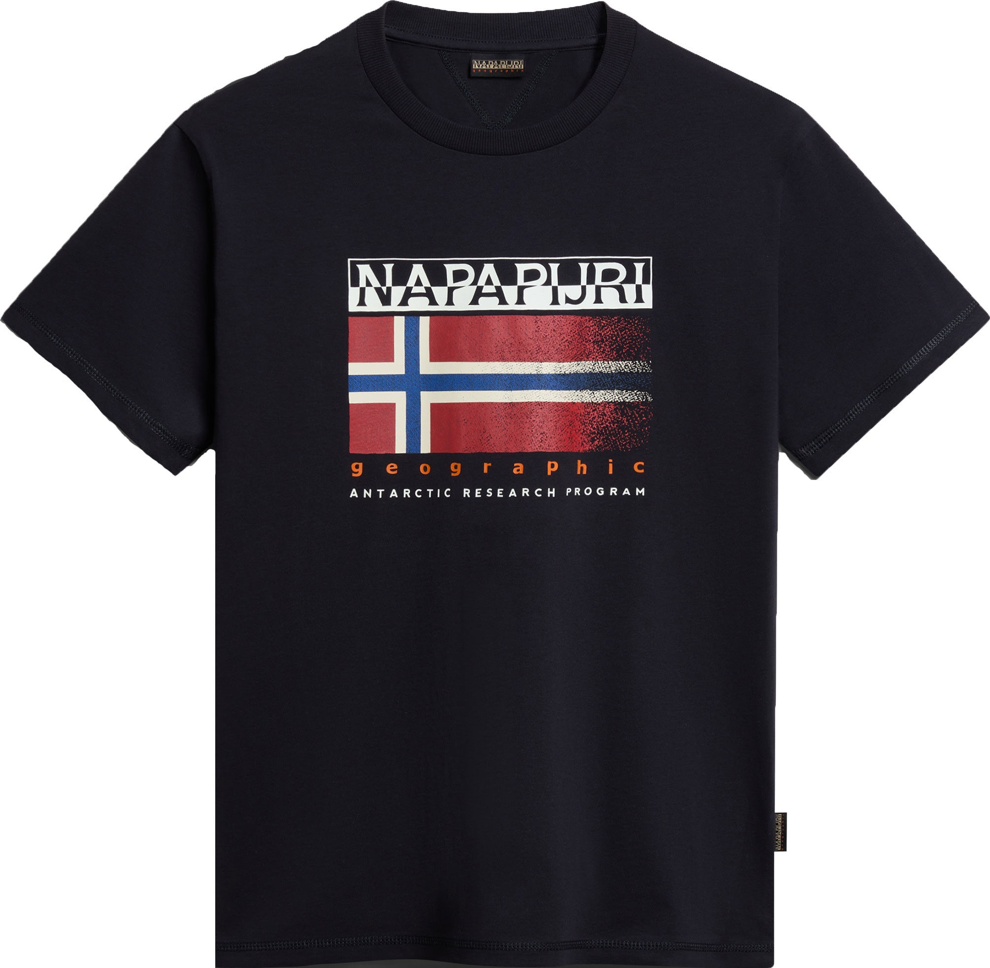 T-Shirt Męski Napapijri Czarny