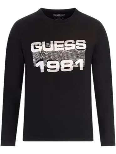 Longsleeve Męski Guess Czarny