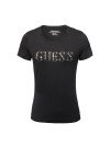 T-Shirt Damski Guess Czarny