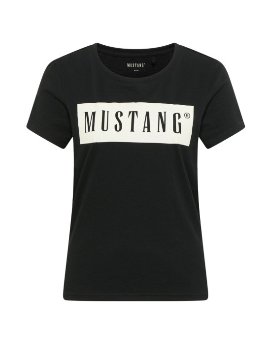 T-Shirt Damski Mustang Czarny