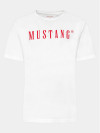 T-Shirt Męski Mustang Biały