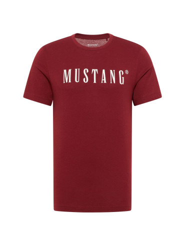 T-Shirt Męski Mustang Czerwony