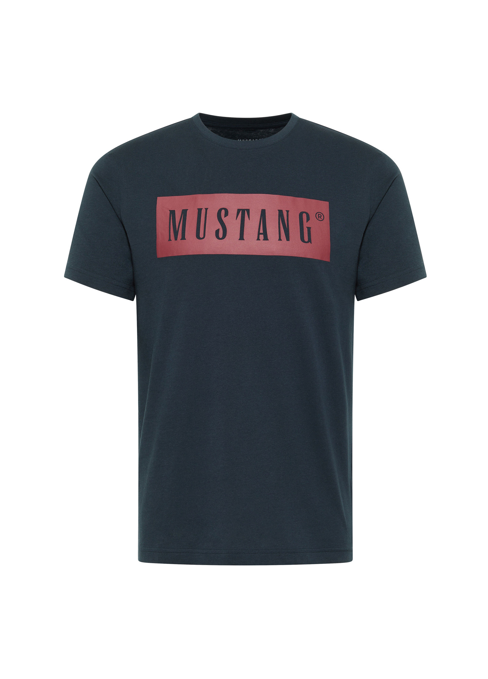 T-Shirt Męski Mustang Granatowy