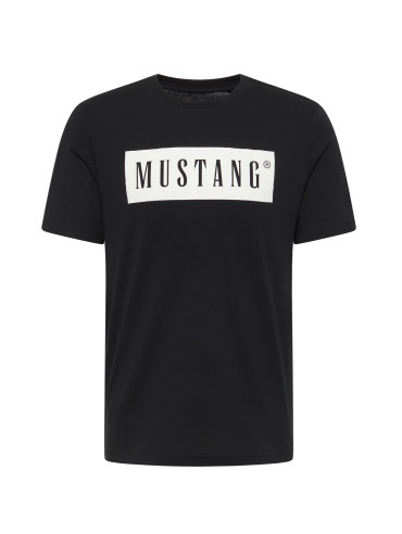 T-Shirt Męski Mustang Czarny