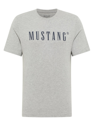 T-Shirt Męski Mustang Szary