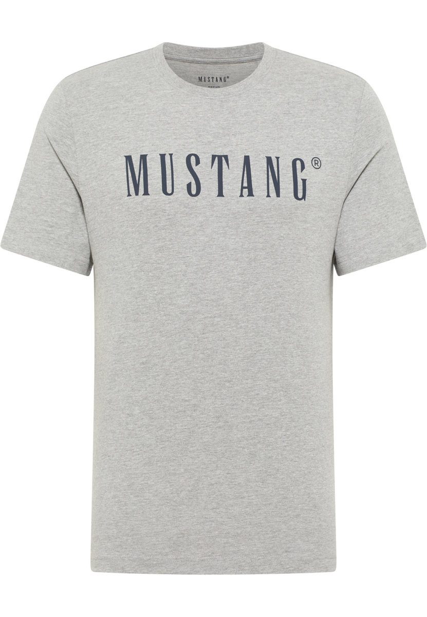 T-Shirt Męski Mustang Szary