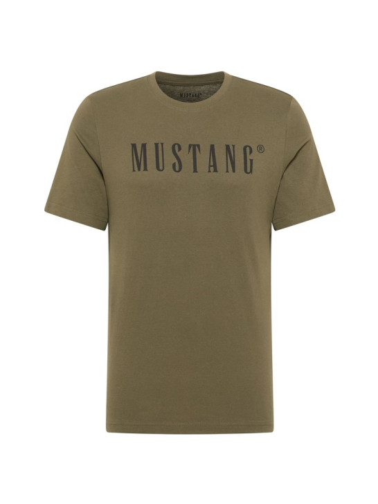 T-Shirt Męski Mustang Zielony