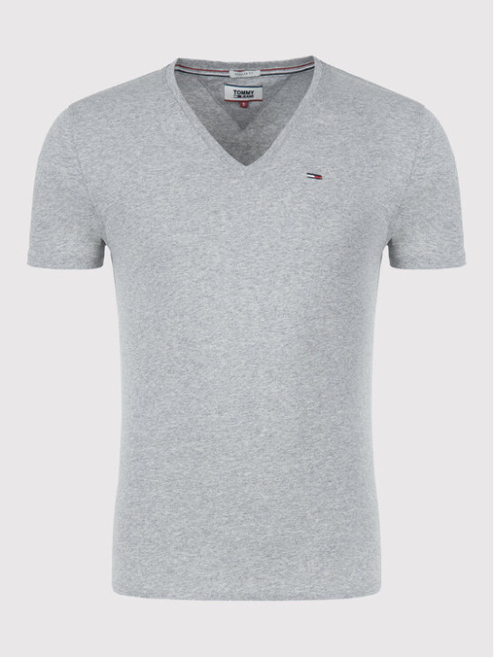 T-Shirt Męski Tommy Jeans Szary