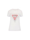 T-Shirt Damski Guess Biały