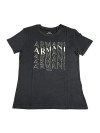 T-Shirt Damski Armani Exchange Czarny