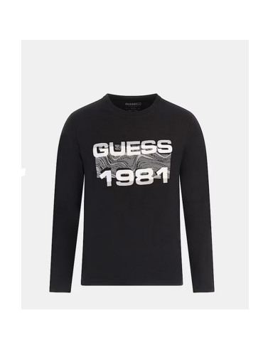 Longsleeve Męski Guess Czarny