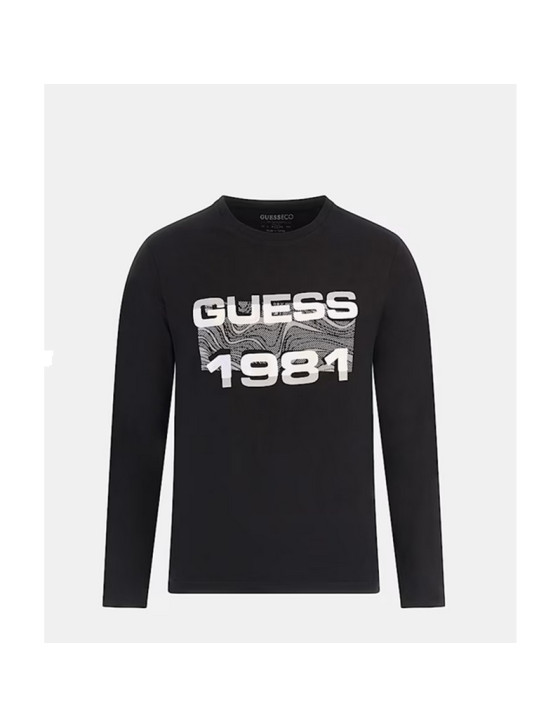 Longsleeve Męski Guess Czarny