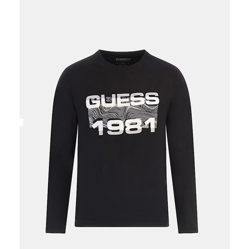 Longsleeve Męski Guess Czarny