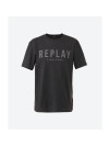 T-Shirt Męski Replay Czarny