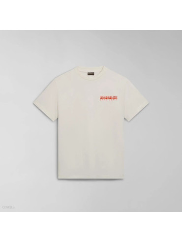 T-Shirt Męski Napapijri Biały
