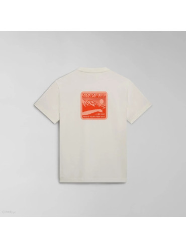 T-Shirt Męski Napapijri Biały