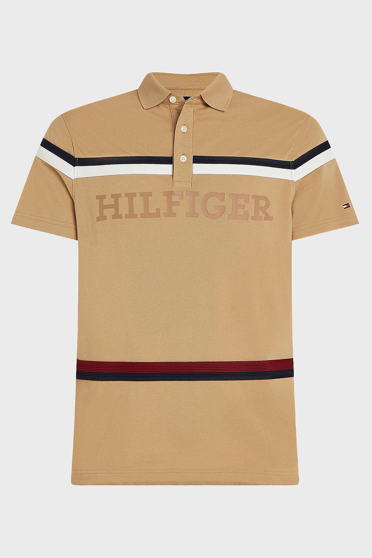 Polo Męskie Tommy Hilfiger Beżowy